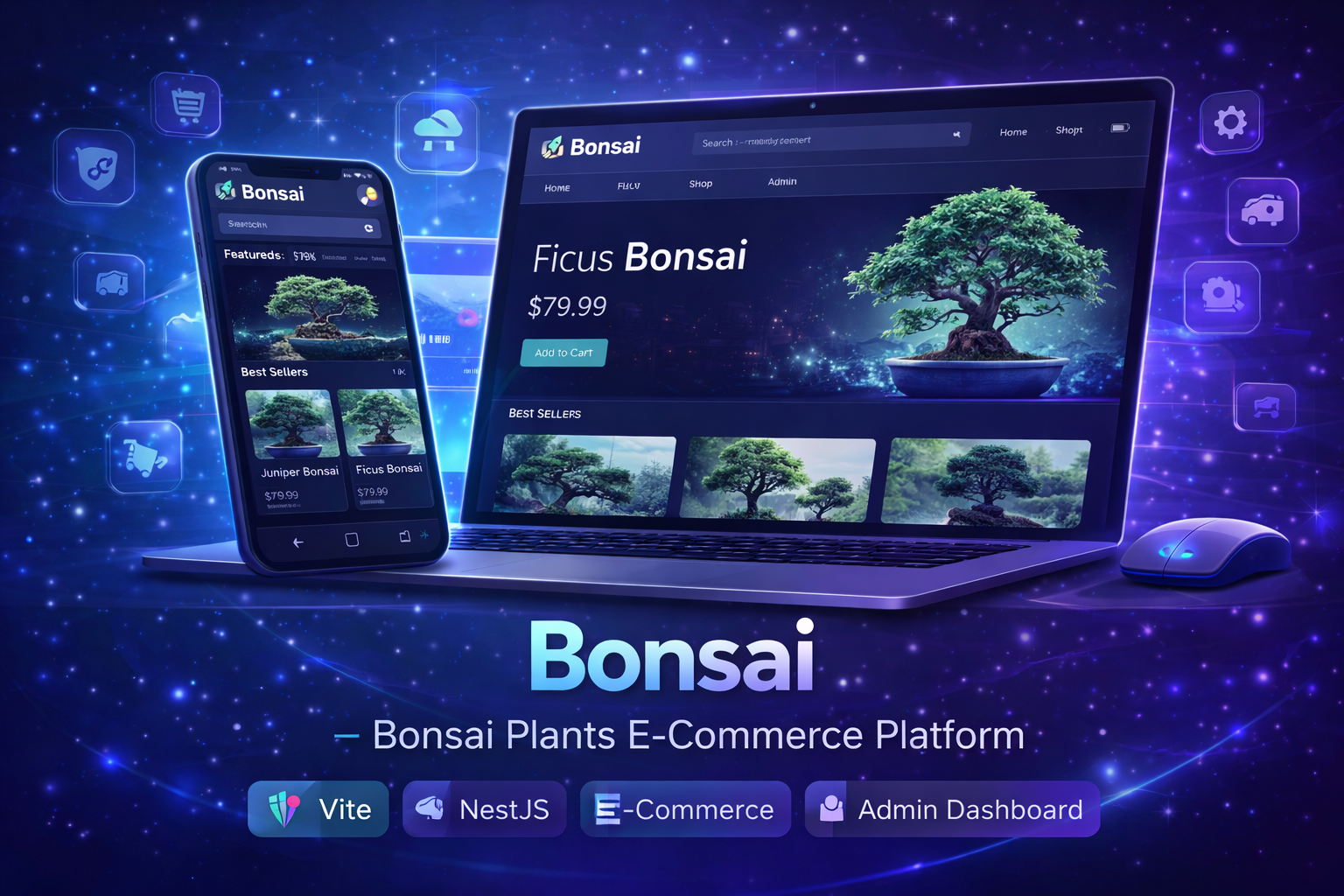 Bonsai - Bonsai Plants E-Commerce Platform